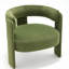 Fauteuil d'appoint en velours pour le salon-670499388