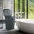 Plastic Laundry Hamper with Handles-2119396431