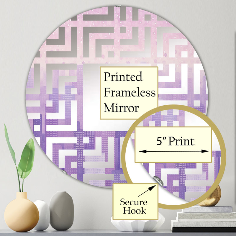 Circle Mirror, 23.6" x 23.6"