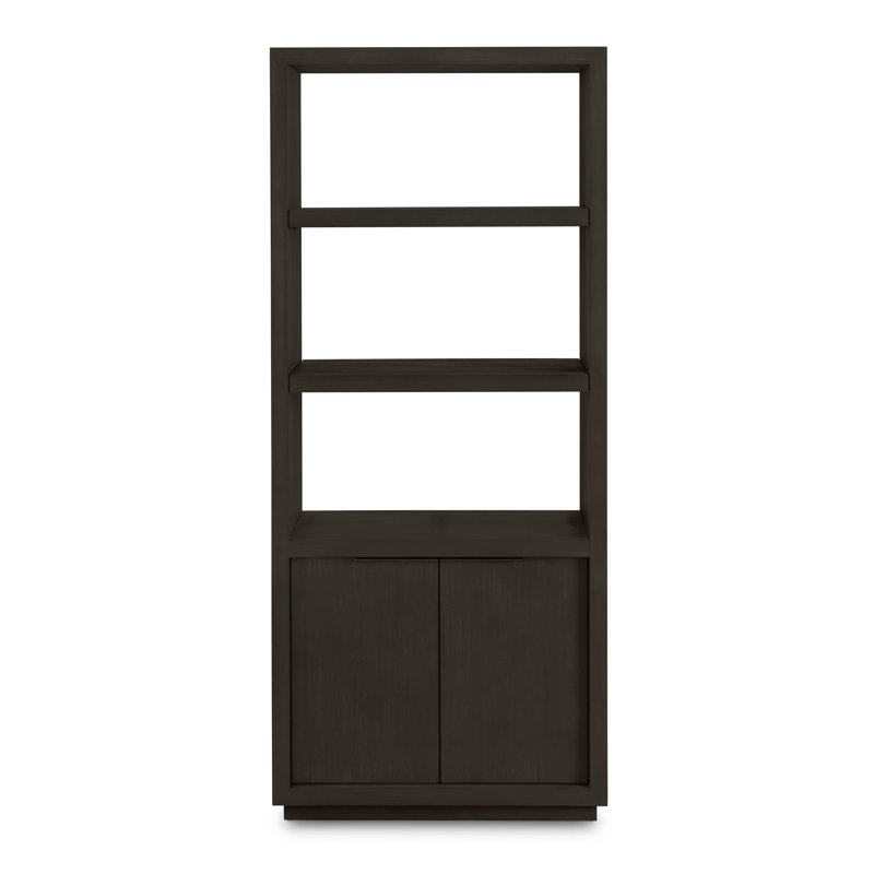 Eloise Storage Bookcase, Basalt Gray