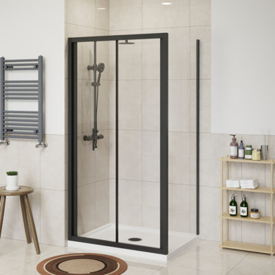 Arkadian Bathroom Bi-Fold Door Enclosure - 1900 x 1000 mm