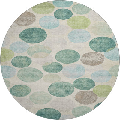Premium Machine Washable Tiana Geometric Rug