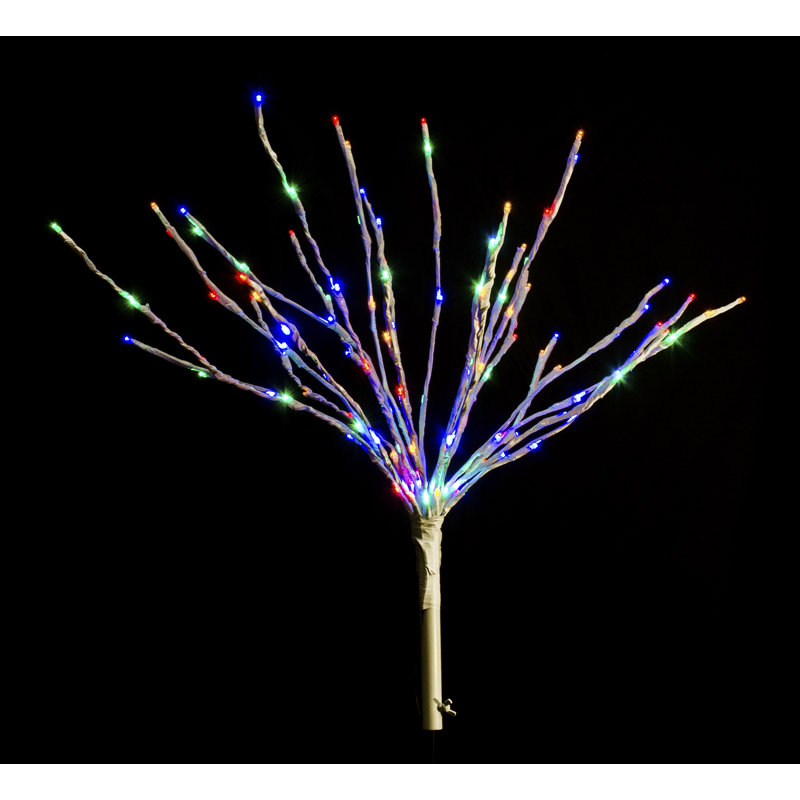 Branche éclairée à del light burst, Bleu