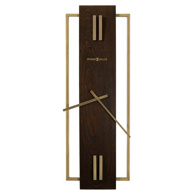 Metal Skeleton Wall Clock