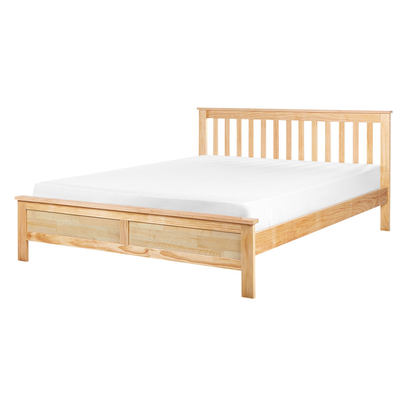 Futral Solid Wood Spindle Bed, Double