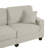 Versatile U-Shaped Sectional Sofa with Movable Ottoman and Storage Pockets