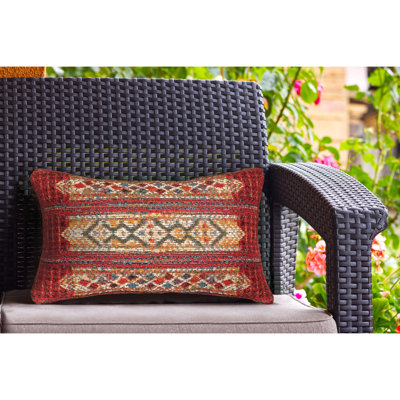 Geometric Outdoor Throw Pillow