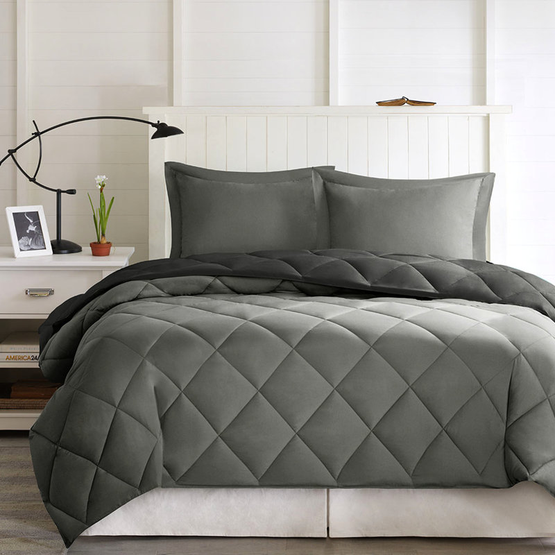 Édredon Essentials pour lit simple / simple TG avec coussins décoratifs