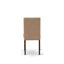 Ensemble de table de cuisine 5 pièces pour 4 personnes comprenant une table de salle à manger rectangulaire avec pieds en V et 4 chaises rembourrées en lin beige clair, 101,6 x 182,9 cm (40 x 72 pouces).-1913092658-1913092659