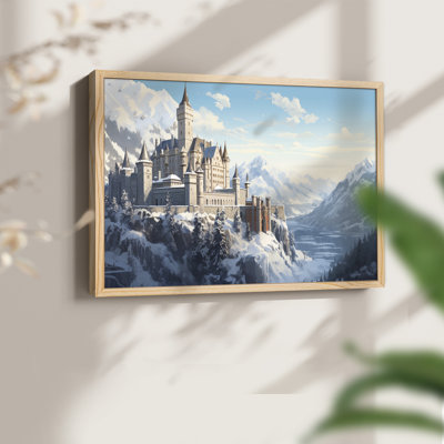 Paysage, série CVII, reproduction encadrée