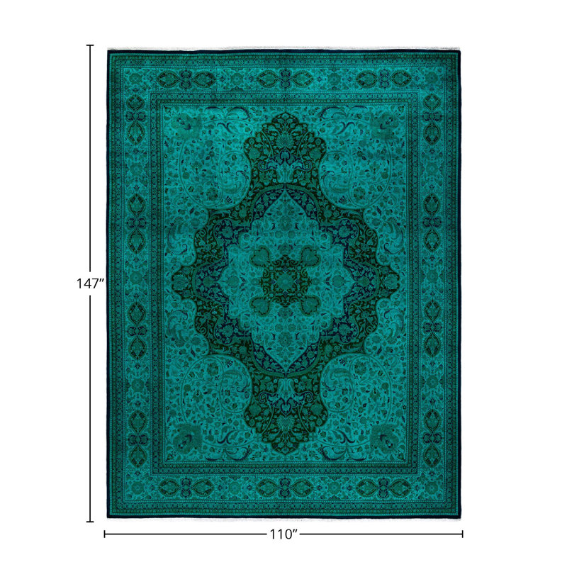 Dagheid One-of-a-Kind 9' 2" X 12' 3" Hand Knotted Area Rug