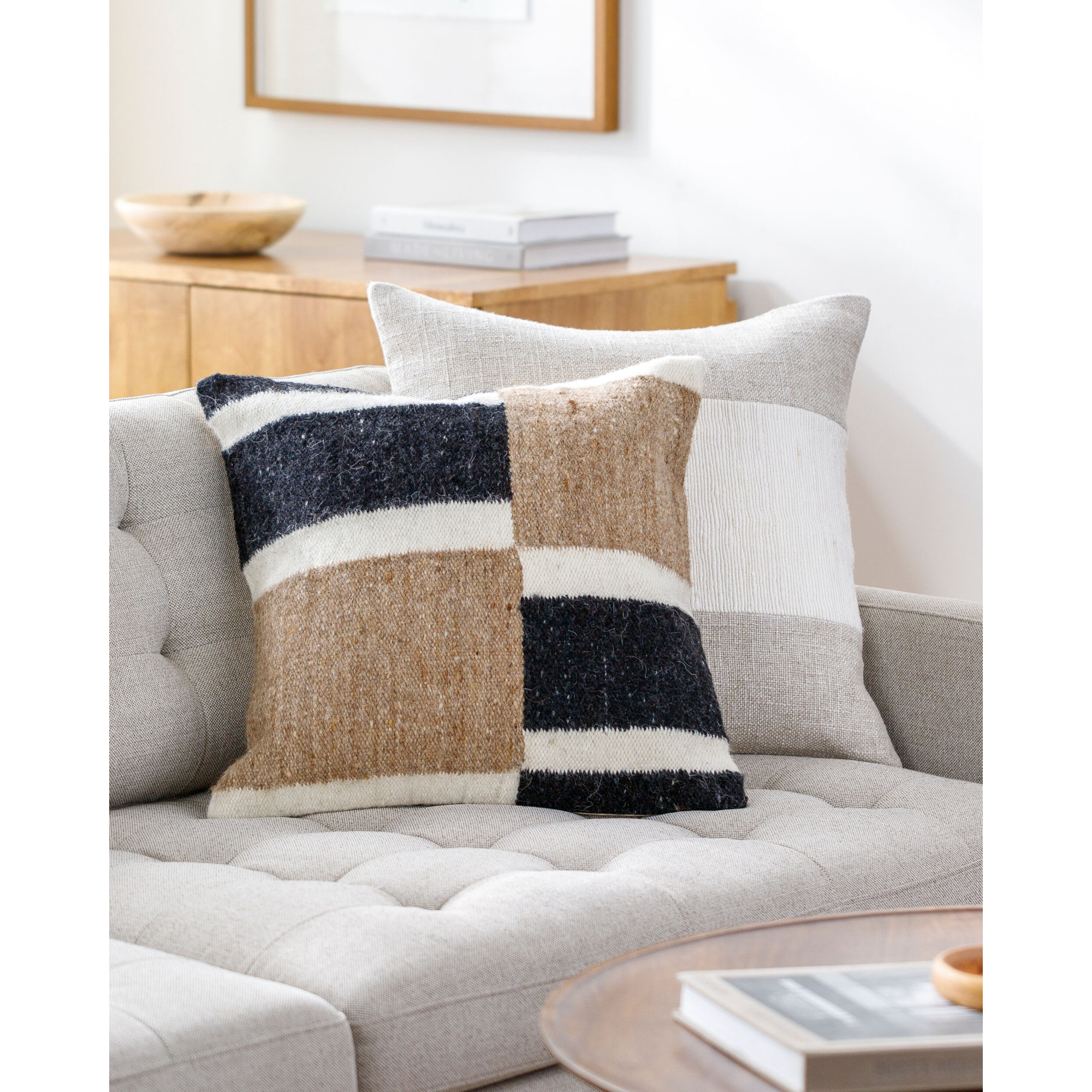 Osmund Accent Pillow, Polyester, 20"H x 20"W