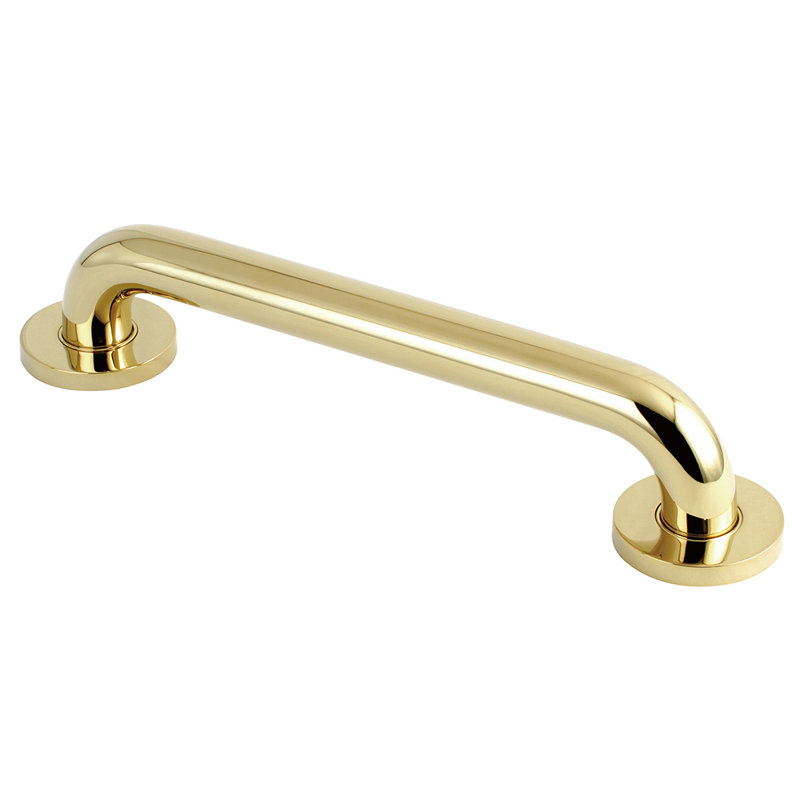 Barre d'appui de 1-1 / 4 po Kingston Brass Meridian, l 14,81 po, Laiton poli