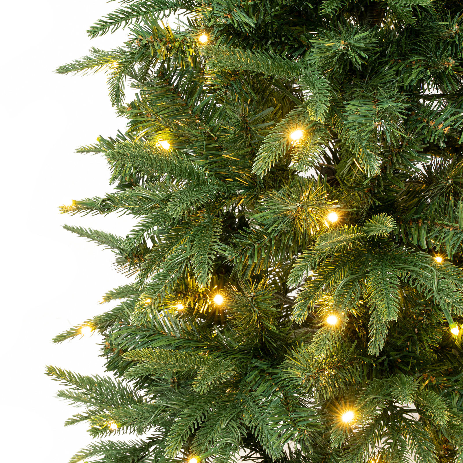 Slim Pre-Lit Fir Tree, 6', Pre-Lit