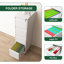 Classeur vertical à 4 tiroirs verrouillables en métal sur roulettes - Armoire verrouillable robuste pour la maison et le bureau-712463103