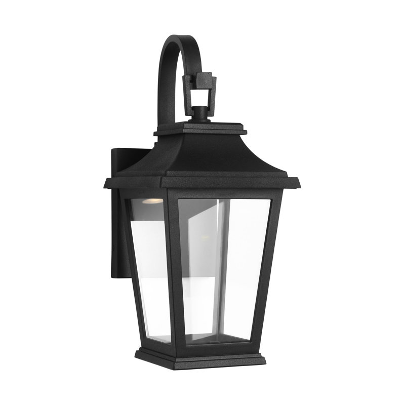Warren LED Outdoor Wall Lantern, 14.375" H x 6.5" W x 7.5" D