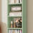 Gracyn 8-Tier Narrow Bookshelf With Adjustable Shelves-2146561557-2116139486