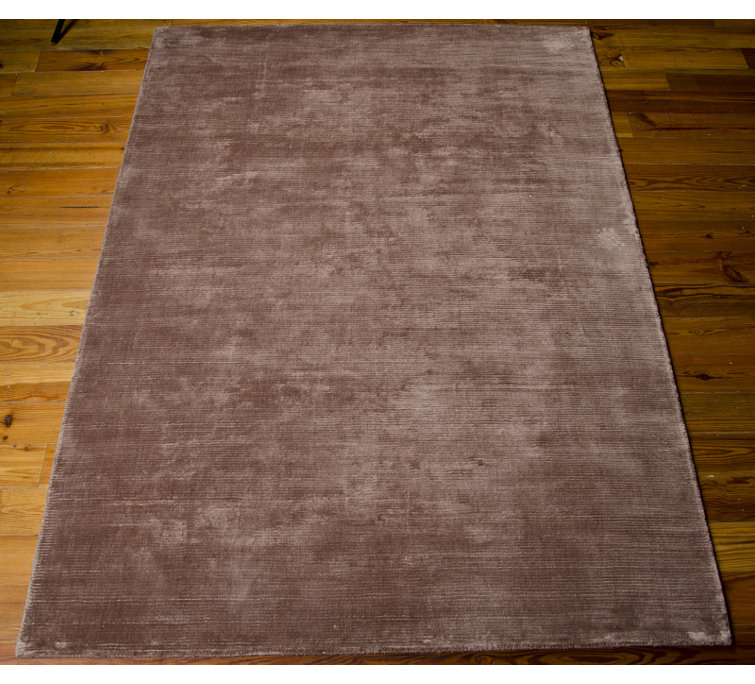 Lunar Hand-Knotted Luminescent Rib Foal Area Rug