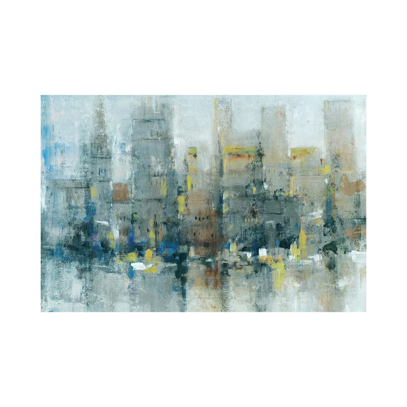 «City Proper I» par Timothy O 'Toole - impression sur toile tendue, H 18 po x l 26 po x P 1,5 po