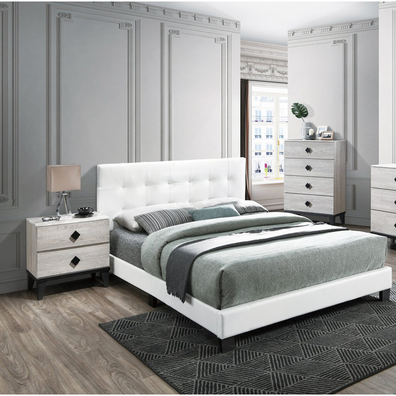 1pc Bed, Lit double