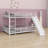 Metal Bunk Bed With Slide And Guardrails-529470371-529470366