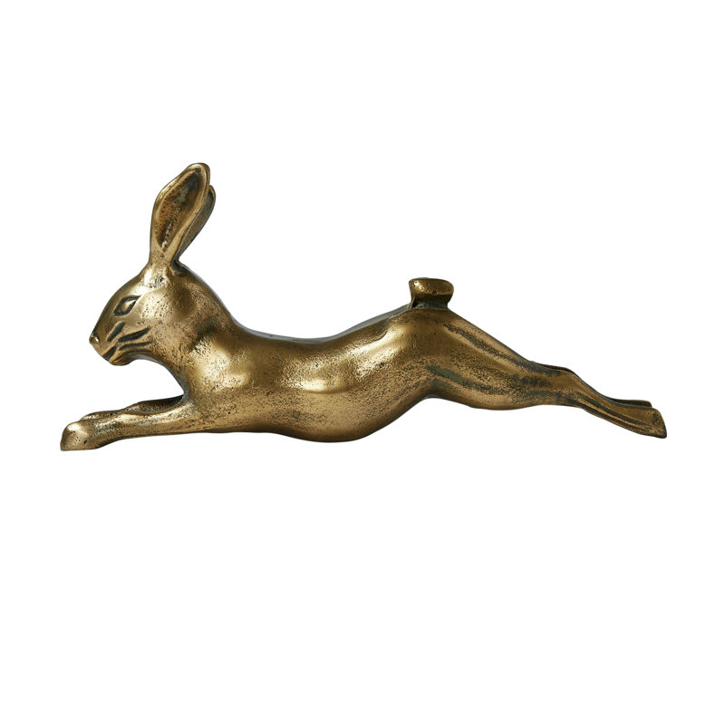 Antrese Metal Rabbit Figurine