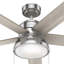 Ventilateur de plafond standard à 5 pales de 44 po avec lumières et chaînes de traction Lilliput-102508661