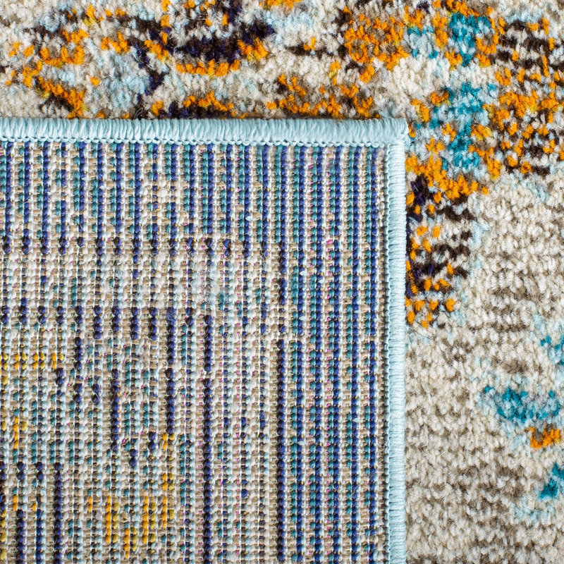 Felty Oriental Indoor Rug, Rectangle 4' x 6'