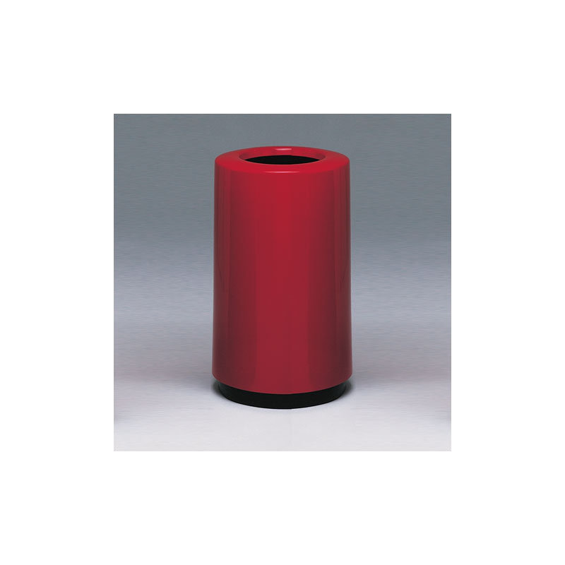 Poubelle 21 gallons receptacle Top Entry Round, Bois de rose