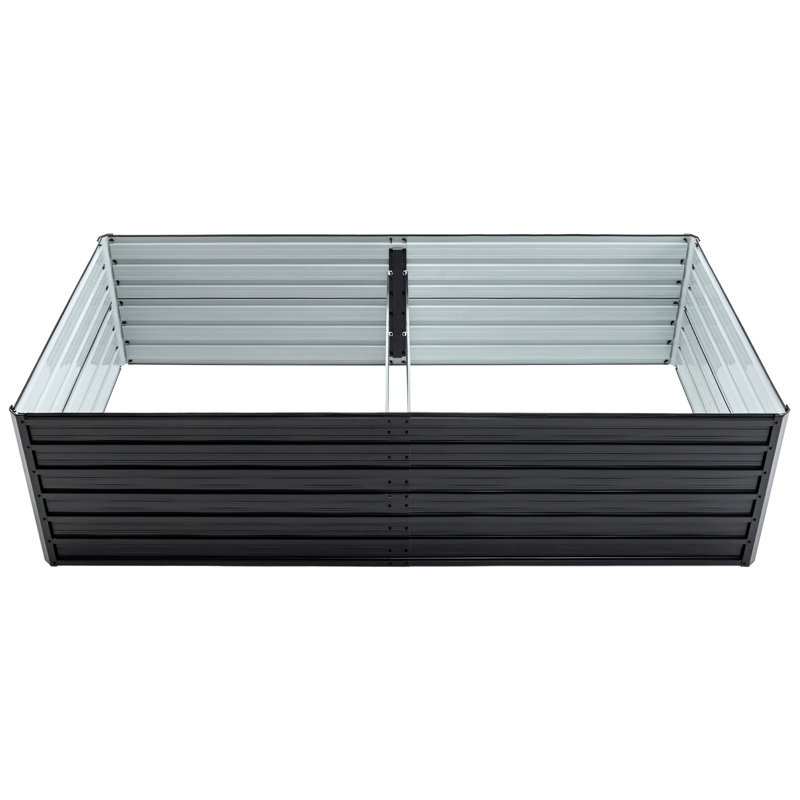 Lit de jardin surélevé Shumel, H 25 po x l 94,3 po x P 47,2 po