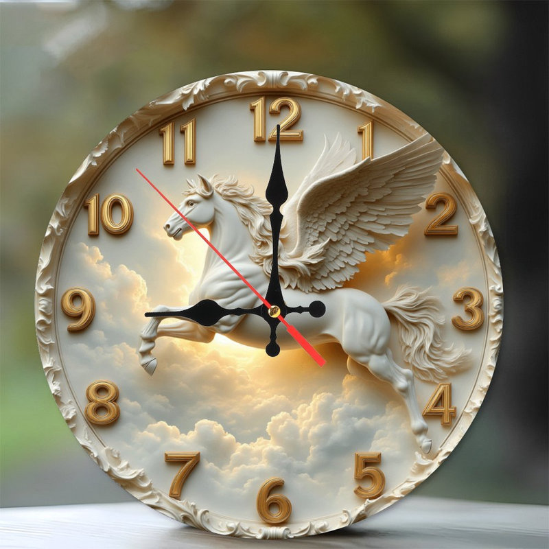 Horloge murale à oreilles
