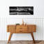 Black And White Mountain Reflection by Lubos Balazovic - Wrapped Canvas Panoramic Print-2055806504