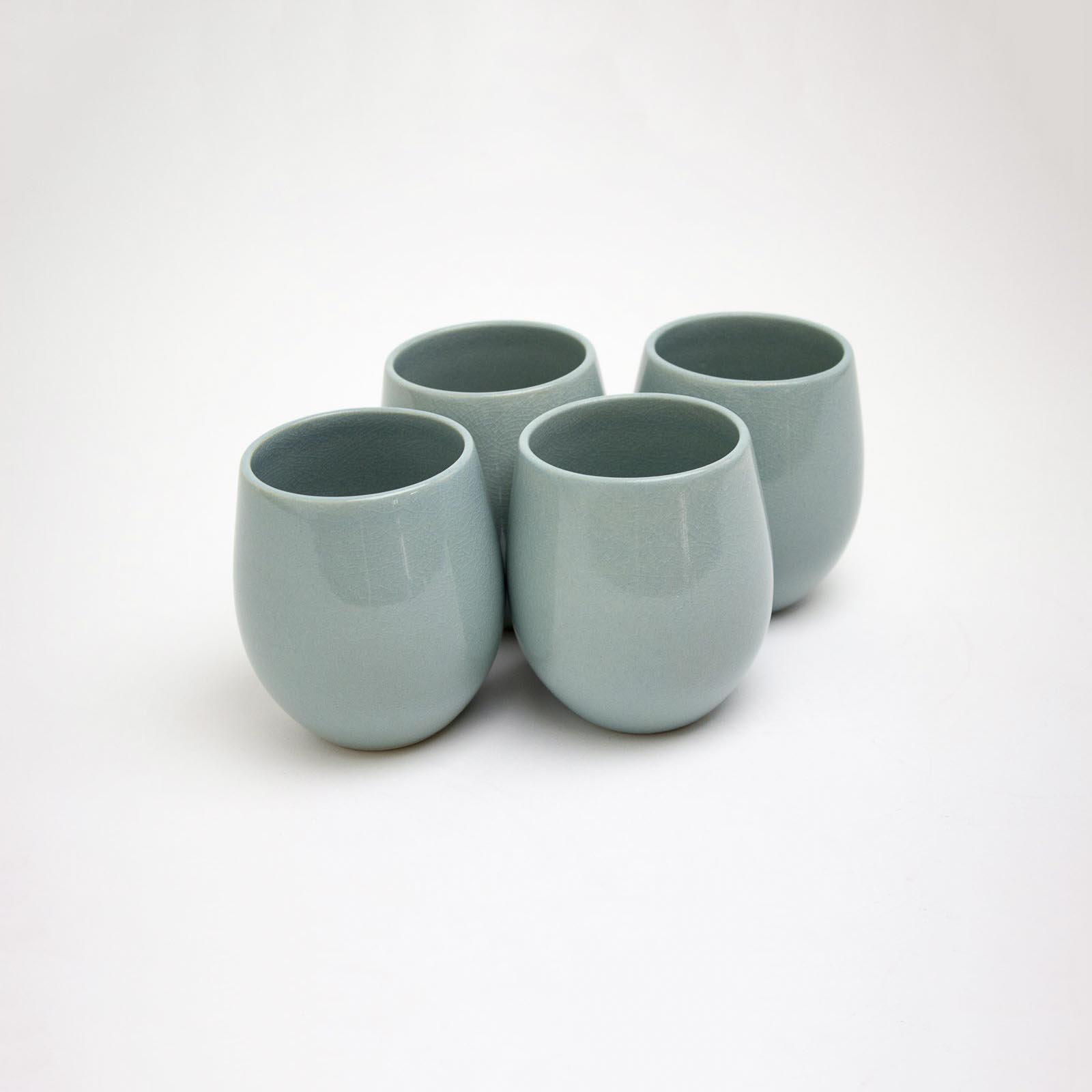 Borgen Handmade Stoneware Coffee Mug, Pale Jade