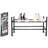 Silver - 2-Tier Expandable Shoe Rack-1734562336