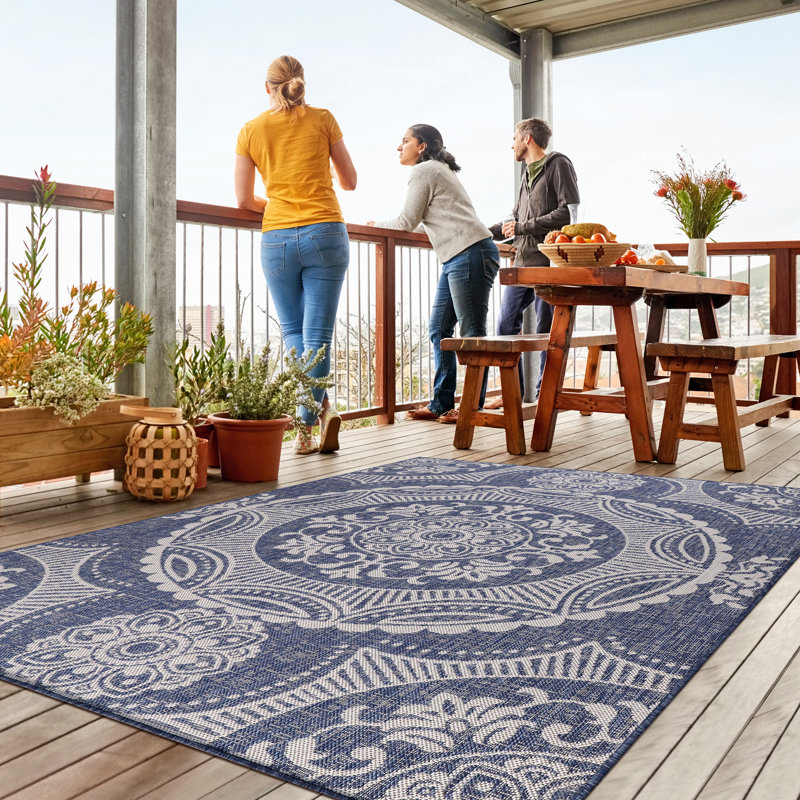 Tapis bleu Waikiki Okeden, Rectangle 8 pi x 10 pi