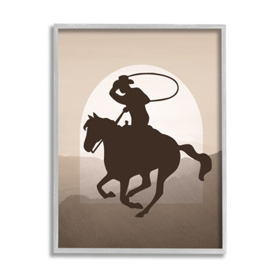 " Cowboy With Lasso " by Karen Smith