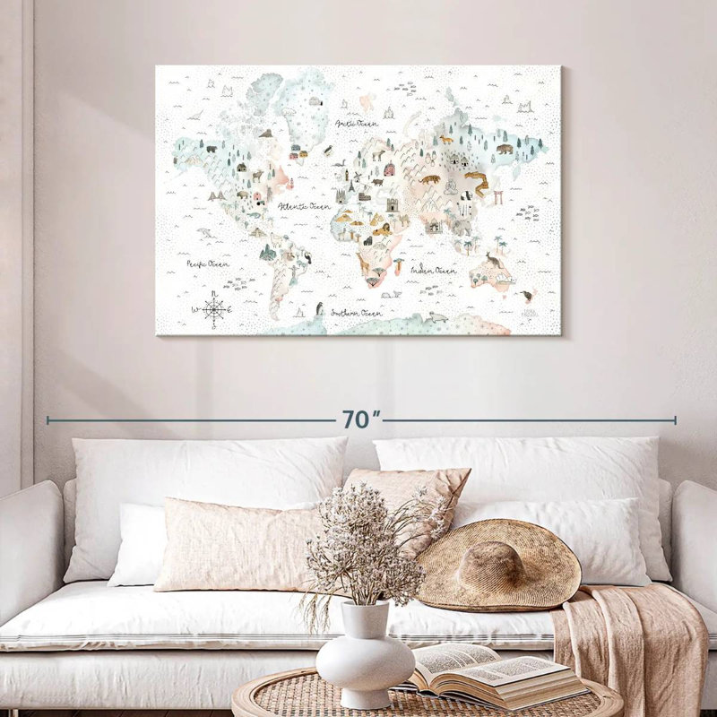 Keiri World Traveler, 30" H x 45" W
