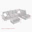 Canapé modulaire avec méridienne réversible, repose-pieds avec rangement, pieds en métal et clous décoratifs, pour un rassemblement familial et une vie confortable-68050512