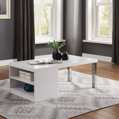 Table basse simple en bois massif Kadden