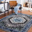 Tapis bleu / gris Evanoff-1359400592