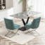 Chaise d'appoint rembourrée en velours Elian-293064304