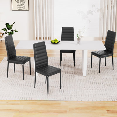 PU Leather Upholstered Dining Chair