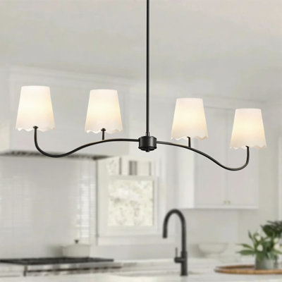 Conner 44" W 4-Light Island Chandelier