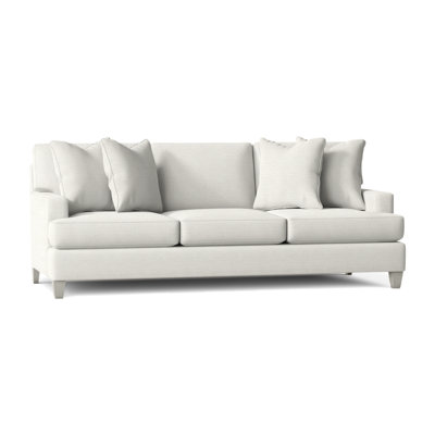 Mila 92" Recessed Arm Sofa with Reversible Cushions