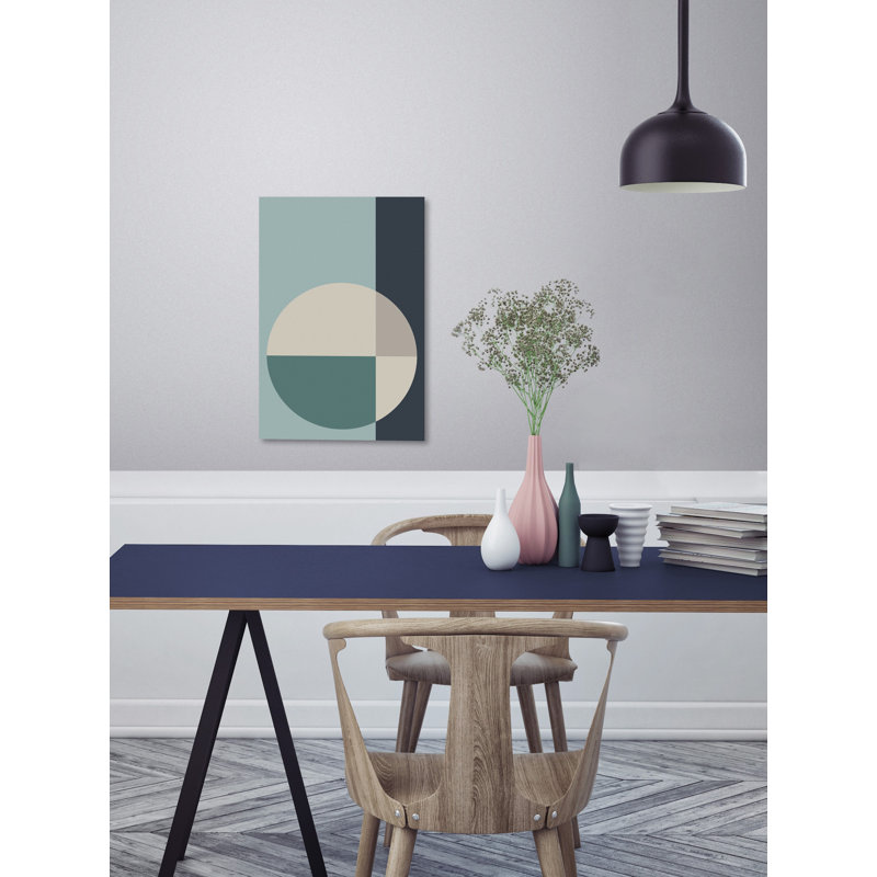 " Circle Angles ", 12" H x 8" W x 1.5" D