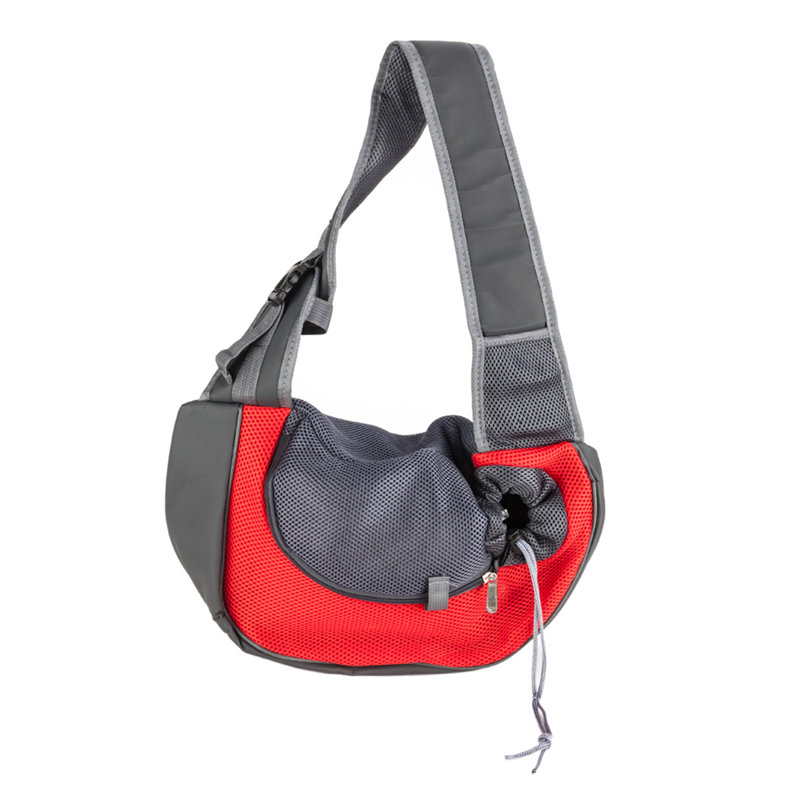 Landeros Plastic Collapsible Pet Carrier, Large (4.33" H x 14.96" W x 16.14" D), Rose Red