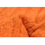 Tapisserie naturelle orange brûlé kilim 6 pi 4 po x 6 pi 4 po