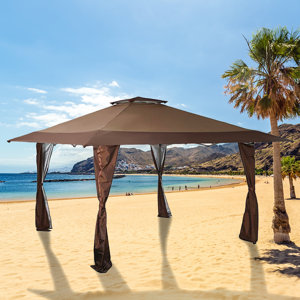 Clarissia 13 Ft. W x 13 Ft. D Steel Pop-up Canopy