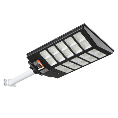 1000W Solar Street Light, 1600LM, LED Solar Flood Lights Outdoor with RF