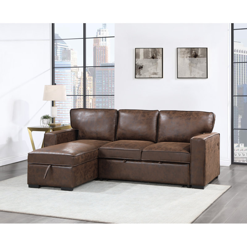 Upholstered Power Reclining L-Shaped Sectional Left Hand Facing